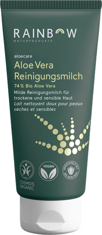 aloecare Aloe Vera Reinigungsmilch von Rainbow